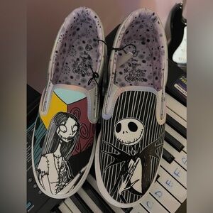 Disney - size 6.5 The nightmare before Christmas slip on shoes